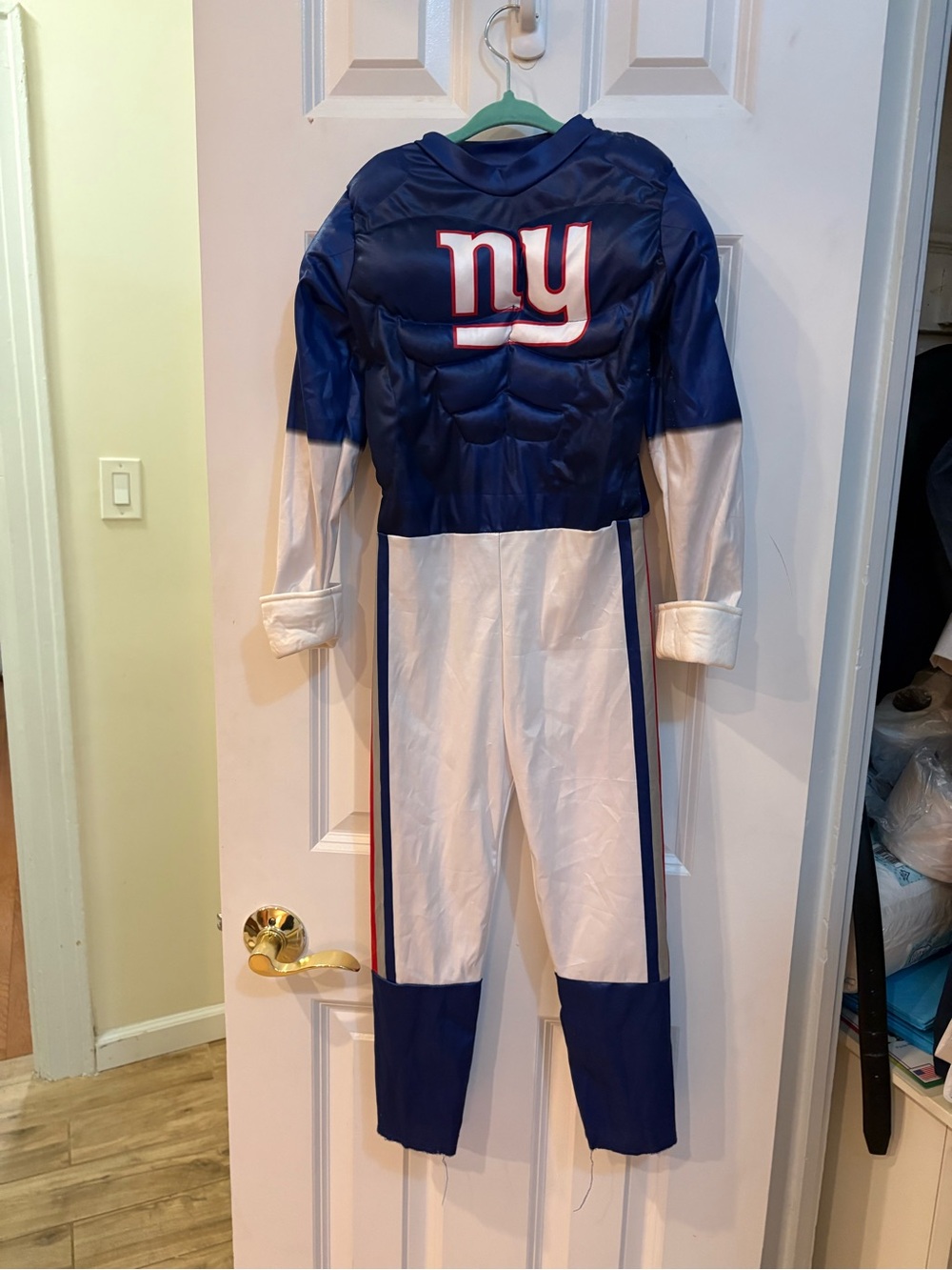 NFL Kids One-Piece Bodysuit in Blue and White 4T